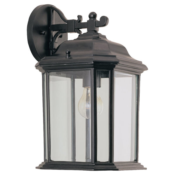 Generation Lighting - 84031-12 - One Light Outdoor Wall Lantern - Kent - Black from Lighting & Bulbs Unlimited in Charlotte, NC