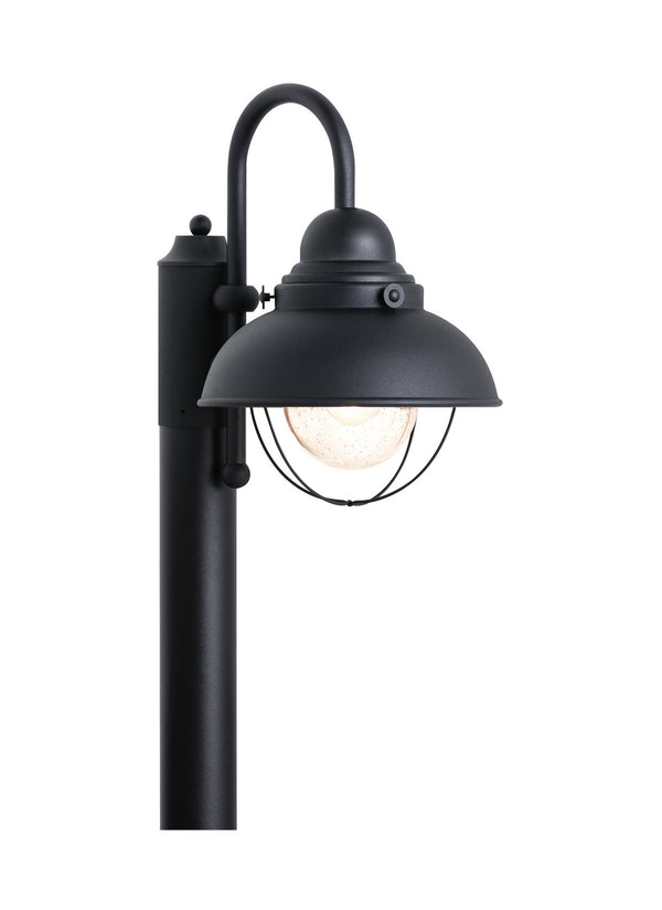 Generation Lighting - 8269-12 - One Light Outdoor Post Lantern - Sebring - Black from Lighting & Bulbs Unlimited in Charlotte, NC