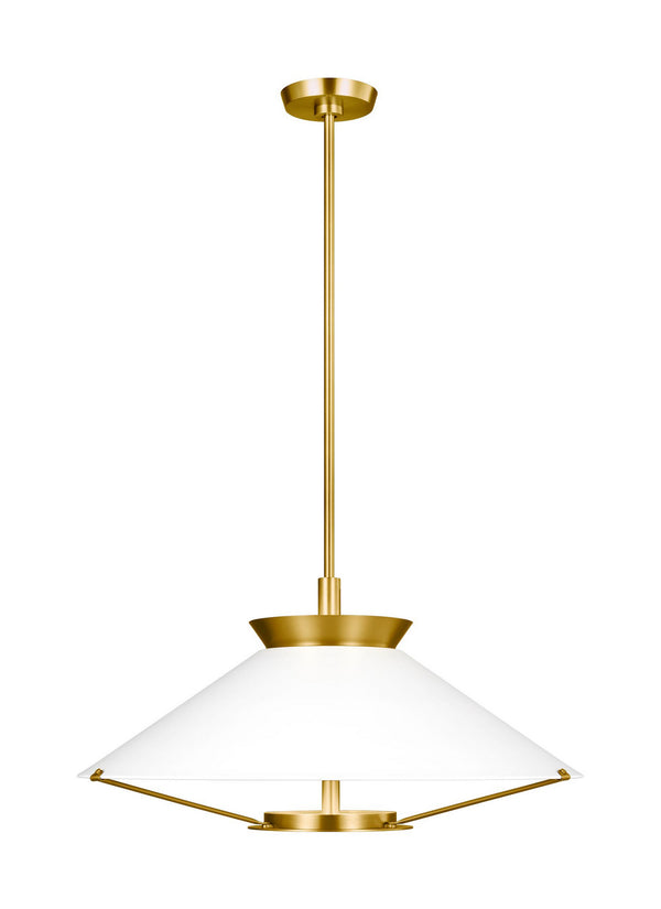 Visual Comfort Studio - CP1331BBS - LED Pendant - Ultra Light - Burnished Brass from Lighting & Bulbs Unlimited in Charlotte, NC