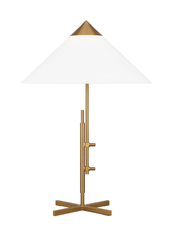 Visual Comfort Studio - KT1281BBS1 - One Light Table Lamp - Franklin - Burnished Brass from Lighting & Bulbs Unlimited in Charlotte, NC