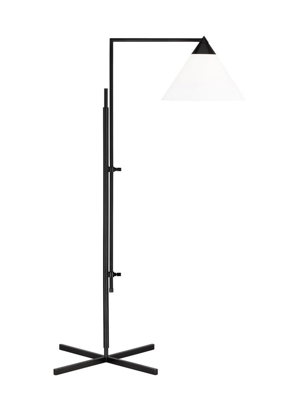 Visual Comfort Studio - KT1301BNZ1 - One Light Floor Lamp - Franklin - Deep Bronze from Lighting & Bulbs Unlimited in Charlotte, NC