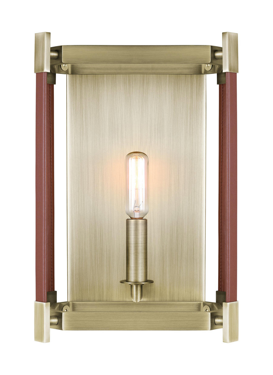 Visual Comfort Studio - LW1061TWB - One Light Wall Sconce - Hadley - Time Worn Brass from Lighting & Bulbs Unlimited in Charlotte, NC