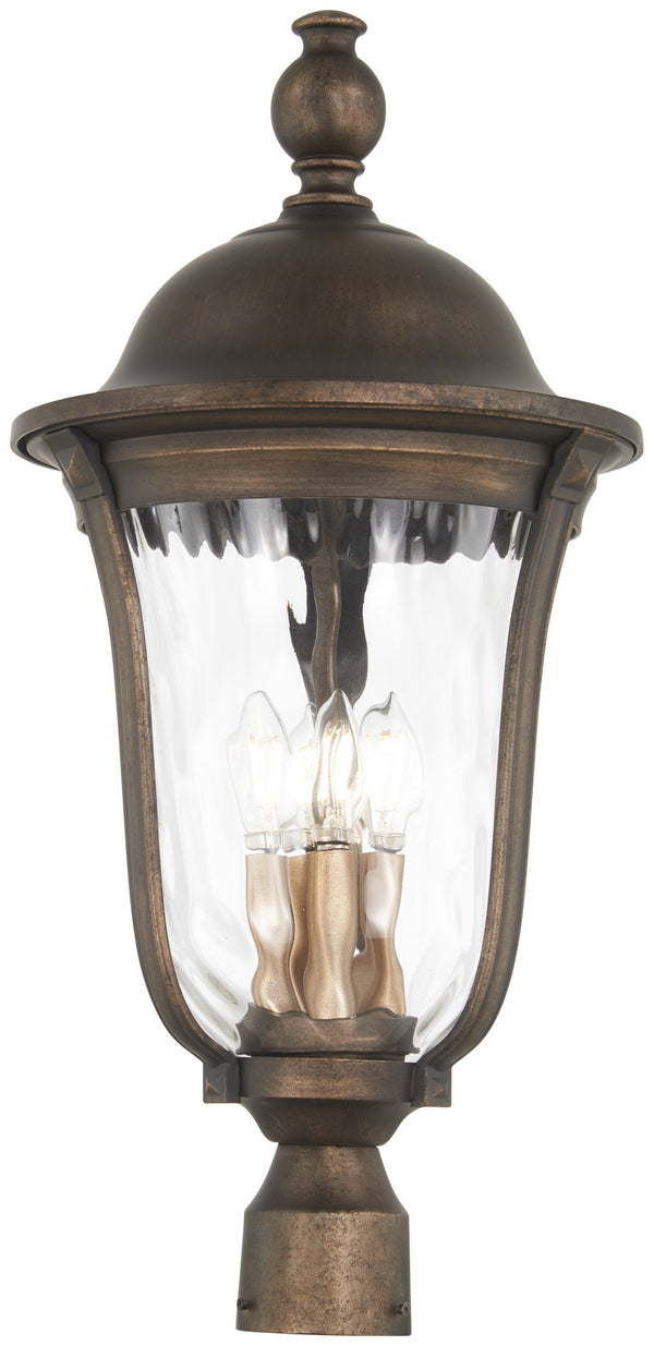 Minka-Lavery - 73249-748 - Four Light Outdoor Post Mount - Havenwood - Tauira Bronze And Alder Silver from Lighting & Bulbs Unlimited in Charlotte, NC