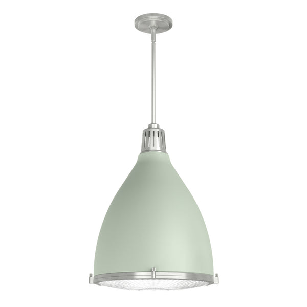Hunter - 19072 - Three Light Pendant - Bluff View - Soft Sage from Lighting & Bulbs Unlimited in Charlotte, NC