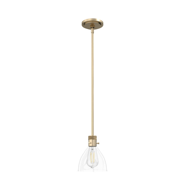Hunter - 19293 - One Light Mini Pendant - Van Nuys - Alturas Gold from Lighting & Bulbs Unlimited in Charlotte, NC