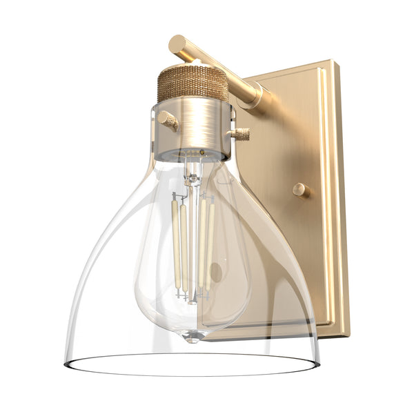 Hunter - 19299 - One Light Wall Sconce - Van Nuys - Alturas Gold from Lighting & Bulbs Unlimited in Charlotte, NC