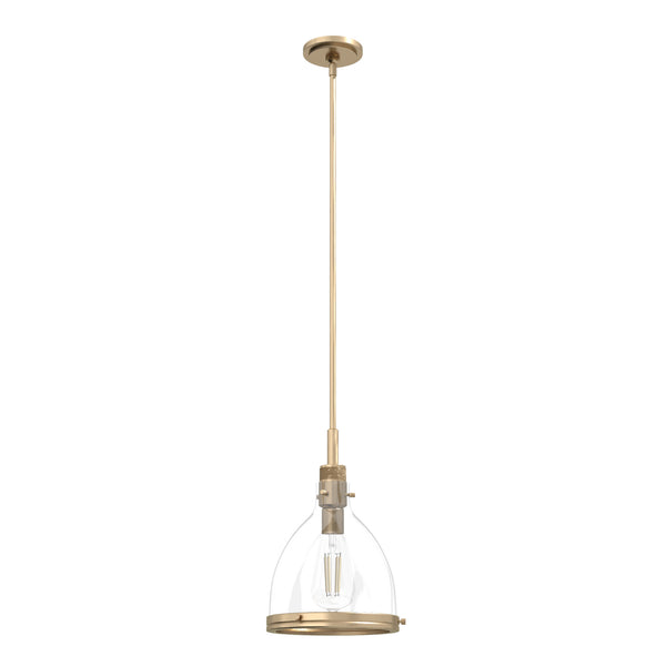Hunter - 19345 - One Light Pendant - Van Nuys - Alturas Gold from Lighting & Bulbs Unlimited in Charlotte, NC