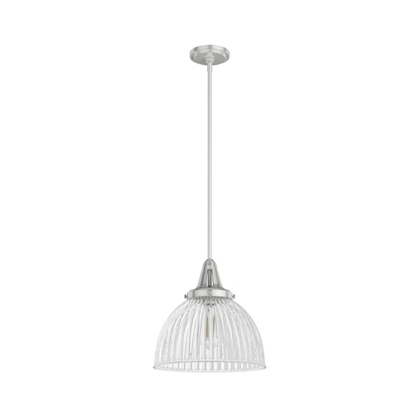 Hunter - 19349 - One Light Pendant - Cypress Grove - Brushed Nickel from Lighting & Bulbs Unlimited in Charlotte, NC