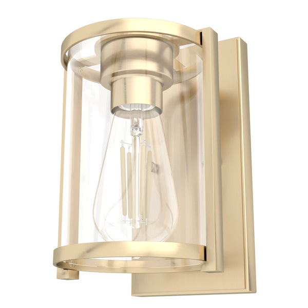 Hunter - 19962 - One Light Wall Sconce - Astwood - Alturas Gold from Lighting & Bulbs Unlimited in Charlotte, NC