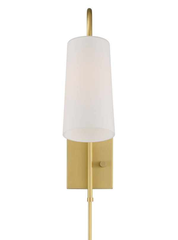 Crystorama - ALX-4501-AG - One Light Wall Mount - Alexa - Aged Brass from Lighting & Bulbs Unlimited in Charlotte, NC