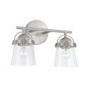 Capital Lighting - 147021BN-534 - Two Light Vanity - Madison - Brushed Nickel from Lighting & Bulbs Unlimited in Charlotte, NC