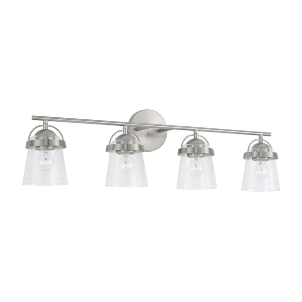 Capital Lighting - 147041BN-534 - Four Light Vanity - Madison - Brushed Nickel from Lighting & Bulbs Unlimited in Charlotte, NC