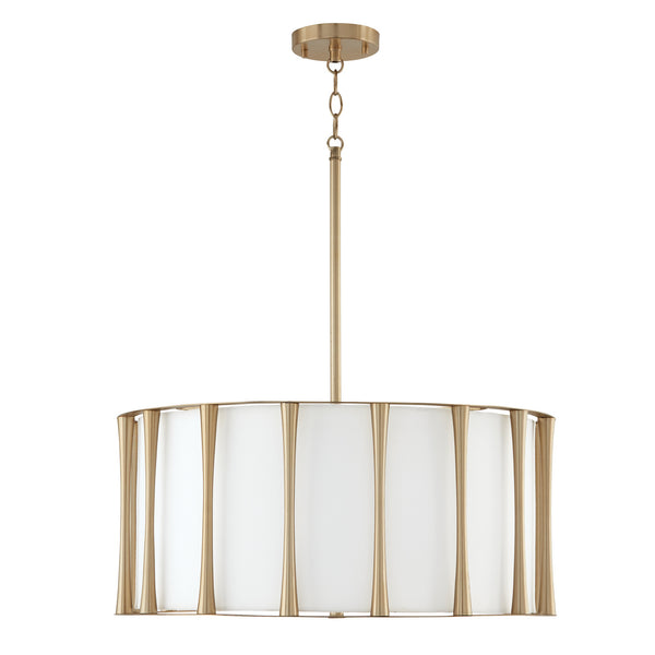 Capital Lighting - 344641MA - Four Light Pendant - Bodie - Matte Brass from Lighting & Bulbs Unlimited in Charlotte, NC