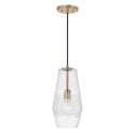 Capital Lighting - 345011AD - One Light Pendant - Dena - Aged Brass from Lighting & Bulbs Unlimited in Charlotte, NC