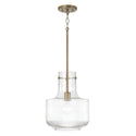 Capital Lighting - 345111AD - One Light Pendant - Nyla - Aged Brass from Lighting & Bulbs Unlimited in Charlotte, NC