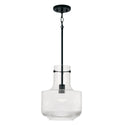 Capital Lighting - 345111MB - One Light Pendant - Nyla - Matte Black from Lighting & Bulbs Unlimited in Charlotte, NC