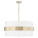 Capital Lighting - 346241SF - Four Light Pendant - Sutton - Soft Gold from Lighting & Bulbs Unlimited in Charlotte, NC