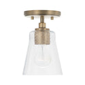 Capital Lighting - 346911AD-533 - One Light Pendant - Baker - Aged Brass from Lighting & Bulbs Unlimited in Charlotte, NC