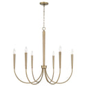 Capital Lighting - 445961AD - Six Light Chandelier - Holden - Aged Brass from Lighting & Bulbs Unlimited in Charlotte, NC