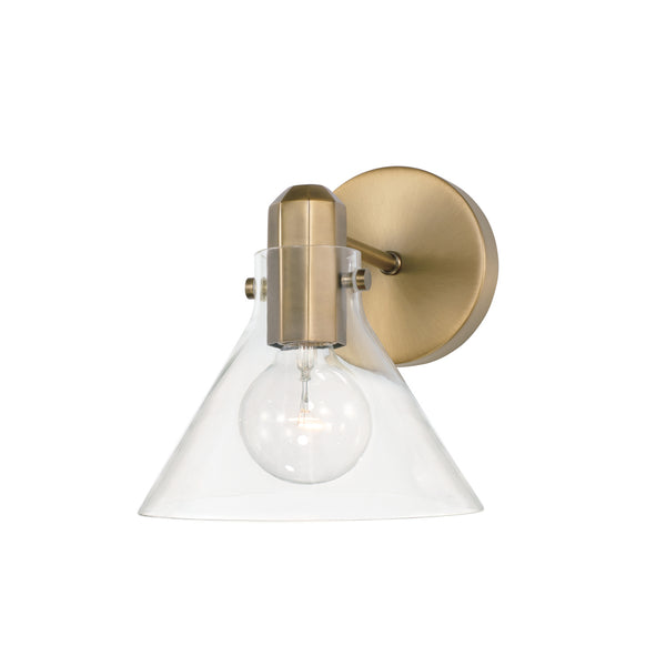 Capital Lighting - 645811AD-528 - One Light Wall Sconce - Greer - Aged Brass from Lighting & Bulbs Unlimited in Charlotte, NC