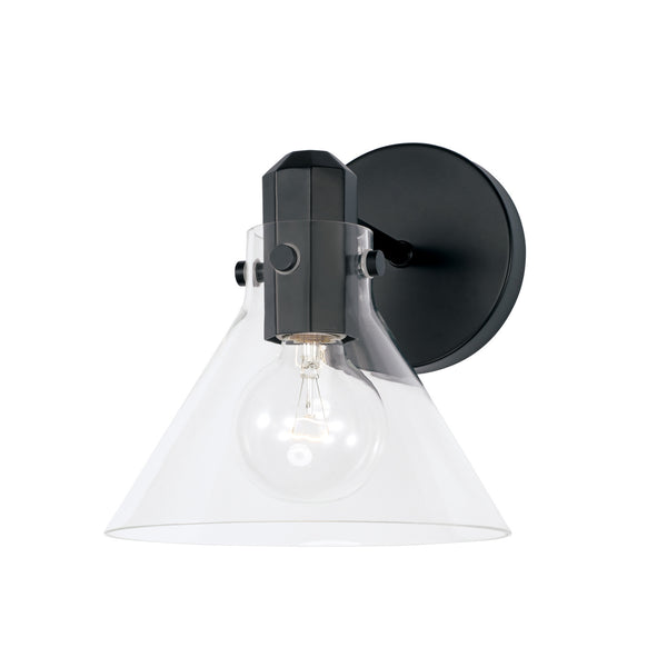 Capital Lighting - 645811MB-528 - One Light Wall Sconce - Greer - Matte Black from Lighting & Bulbs Unlimited in Charlotte, NC
