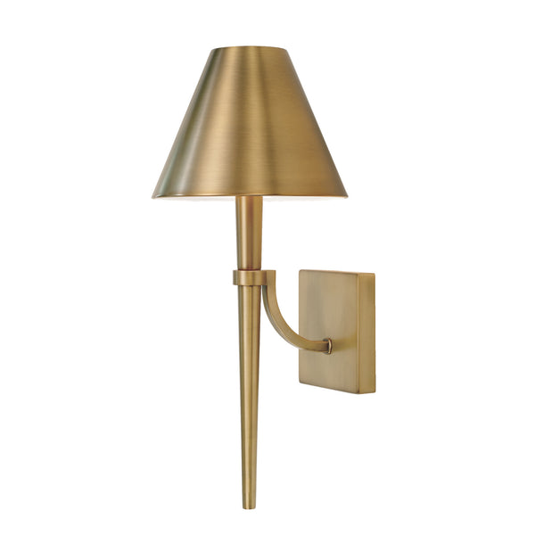 Capital Lighting - 645911AD - One Light Wall Sconce - Holden - Aged Brass from Lighting & Bulbs Unlimited in Charlotte, NC
