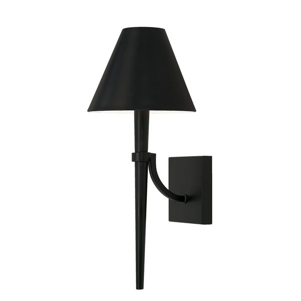 Capital Lighting - 645911MB - One Light Wall Sconce - Holden - Matte Black from Lighting & Bulbs Unlimited in Charlotte, NC