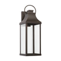 Capital Lighting - 946431OZ-GL - One Light Outdoor Wall Lantern - Bradford - Oiled Bronze from Lighting & Bulbs Unlimited in Charlotte, NC