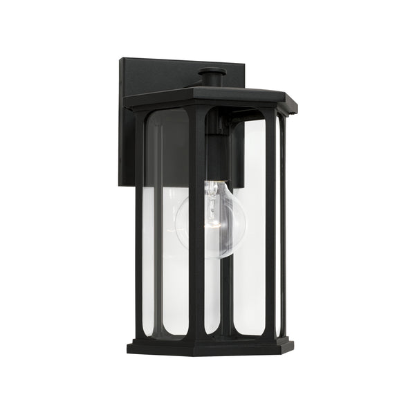 Capital Lighting - 946611BK - One Light Outdoor Wall Lantern - Walton - Black from Lighting & Bulbs Unlimited in Charlotte, NC