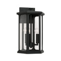 Capital Lighting - 946631BK - Three Light Outdoor Wall Lantern - Walton - Black from Lighting & Bulbs Unlimited in Charlotte, NC