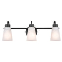 Kichler - 55126BK - Three Light Bath - Erma - Black from Lighting & Bulbs Unlimited in Charlotte, NC