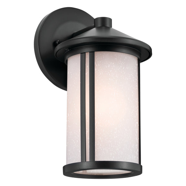 Kichler - 59098BK - One Light Outdoor Wall Mount - Lombard - Black from Lighting & Bulbs Unlimited in Charlotte, NC