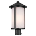 Kichler - 59101BK - One Light Outdoor Post Lantern - Lombard - Black from Lighting & Bulbs Unlimited in Charlotte, NC