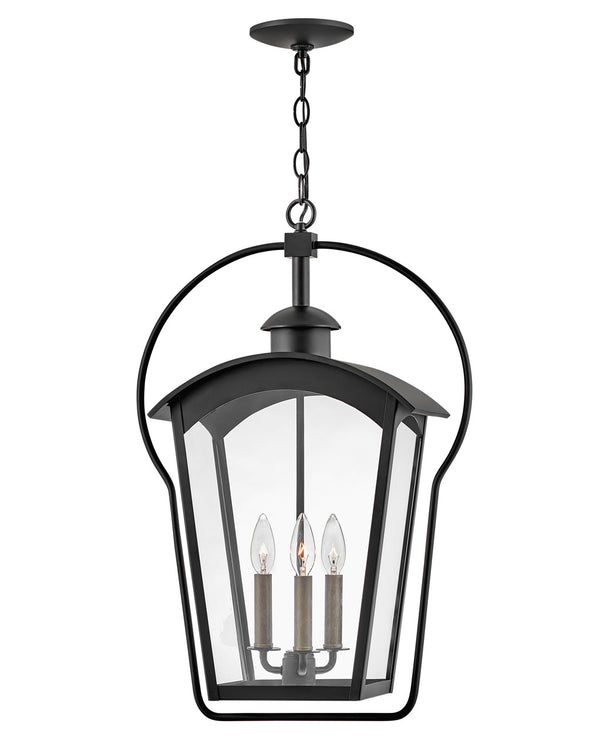 Hinkley - 13302BK - LED Hanging Lantern - Yale - Black from Lighting & Bulbs Unlimited in Charlotte, NC