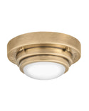 Hinkley - 32703HB - LED Flush Mount/Wall Sconce - Porte - Heritage Brass from Lighting & Bulbs Unlimited in Charlotte, NC