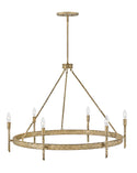 Hinkley - 3678CPG - LED Chandelier - Tress - Champagne Gold from Lighting & Bulbs Unlimited in Charlotte, NC