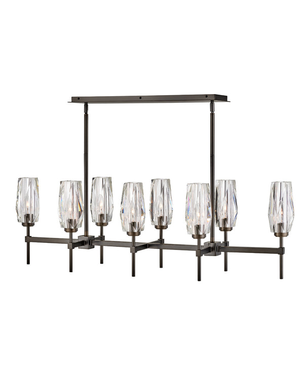 Hinkley - 38256BX - LED Linear Chandelier - Ana - Black Oxide from Lighting & Bulbs Unlimited in Charlotte, NC