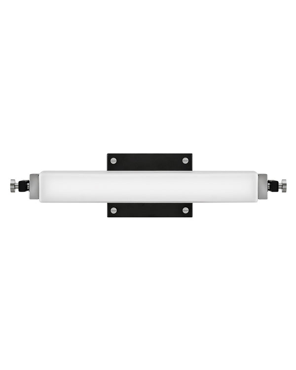 Hinkley - 51090BK-CM - LED Wall Sconce - Rollins - Black with Chrome accents from Lighting & Bulbs Unlimited in Charlotte, NC