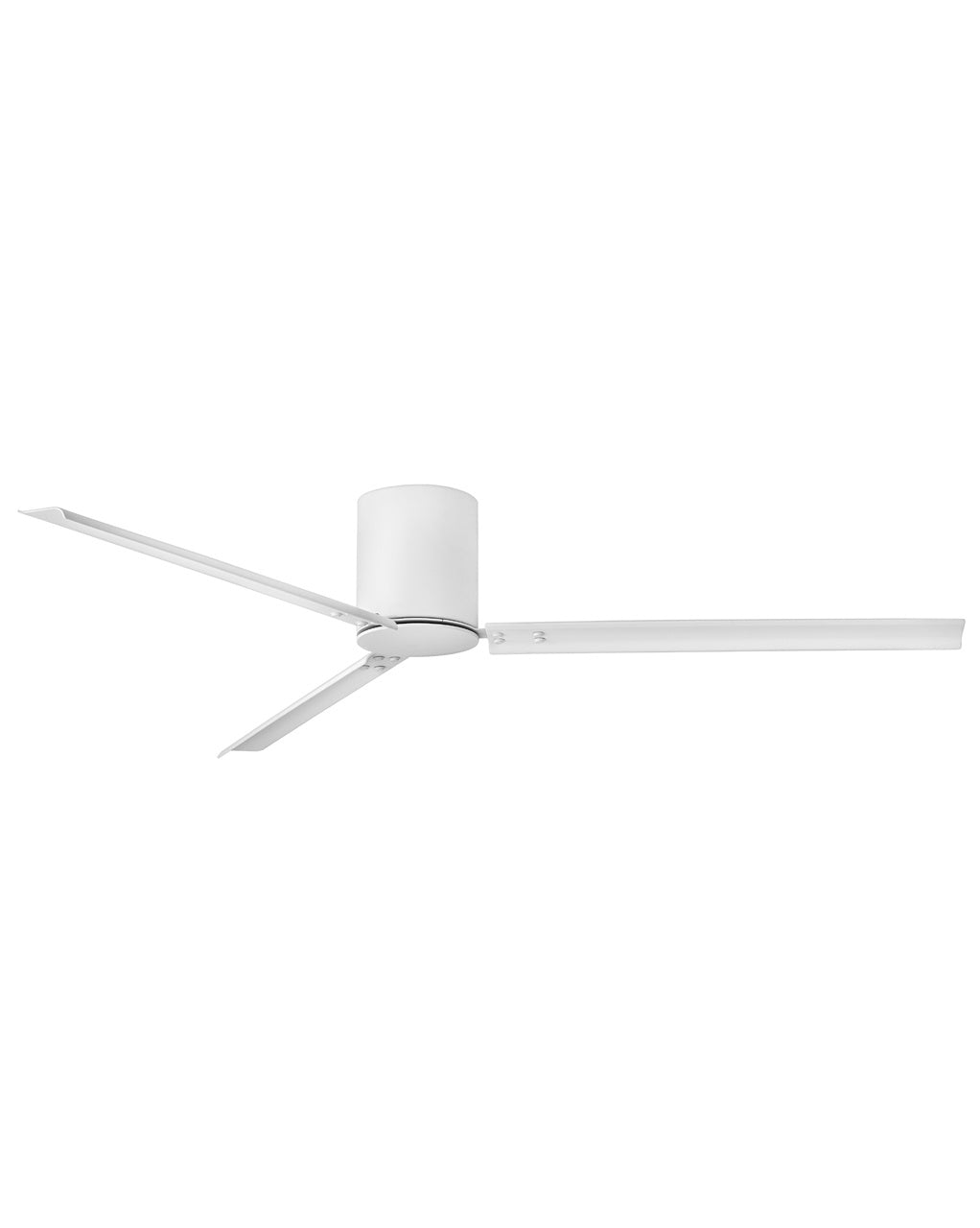 Hinkley - 901072FMW-NDD - 72" Ceiling Fan - Indy Flush - Matte White from Lighting & Bulbs Unlimited in Charlotte, NC