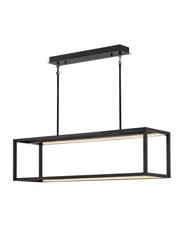 Fredrick Ramond - FR31038BLK - LED Linear Pendant - Onyx - Black from Lighting & Bulbs Unlimited in Charlotte, NC