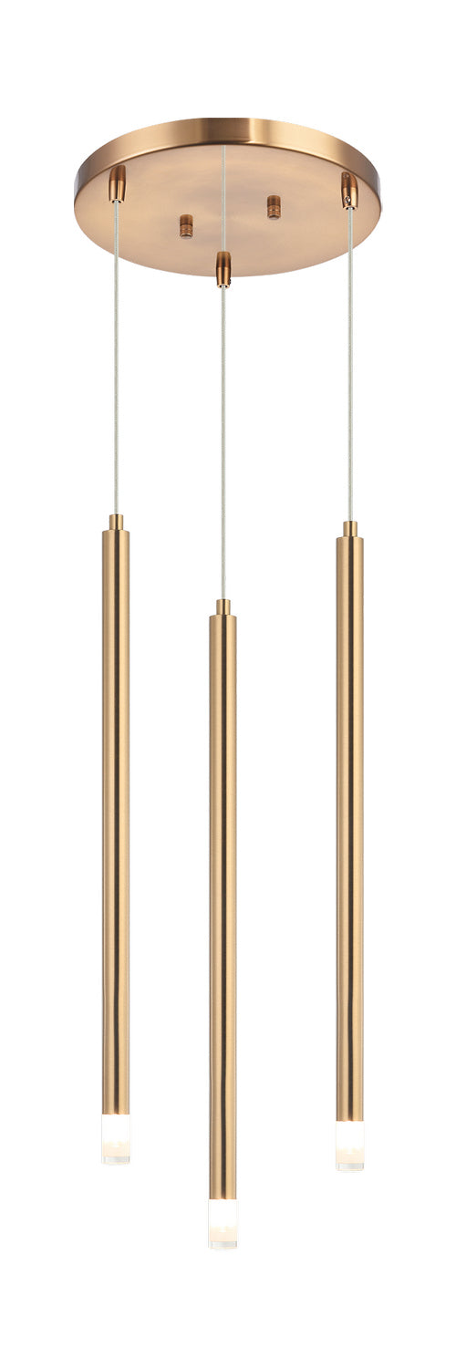 Matteo Lighting - C63103AG - Pendant - Reigndrop - Aged Gold Brass from Lighting & Bulbs Unlimited in Charlotte, NC