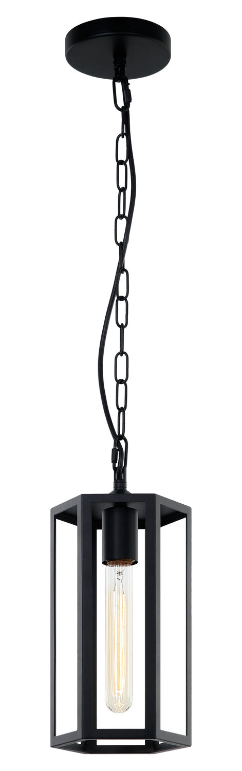 Matteo Lighting - C64501MB - Pendant - Creed - Matte Black from Lighting & Bulbs Unlimited in Charlotte, NC