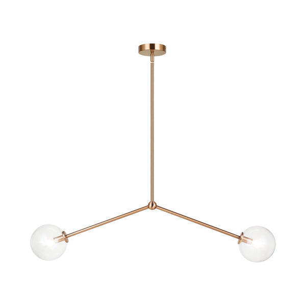 Matteo Lighting - C81702AGCL - Pendant - Novo - Aged Gold Brass from Lighting & Bulbs Unlimited in Charlotte, NC