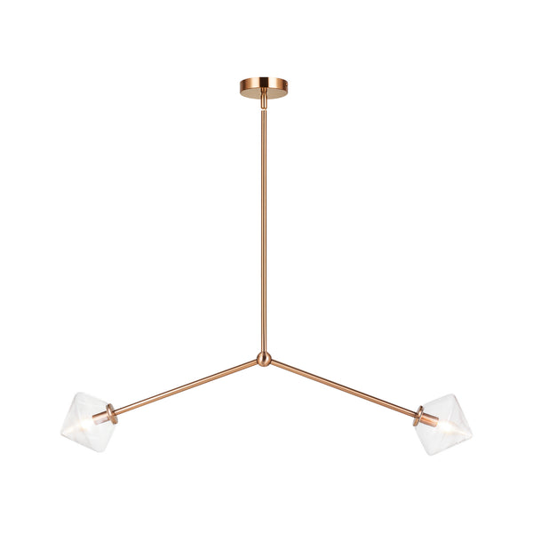 Matteo Lighting - C81742AGCL - Pendant - Novo - Aged Gold Brass from Lighting & Bulbs Unlimited in Charlotte, NC