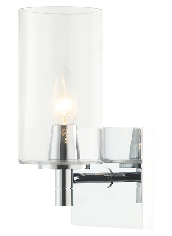 Matteo Lighting - S04901CHCL - Wall Sconce - Candela - Chrome from Lighting & Bulbs Unlimited in Charlotte, NC
