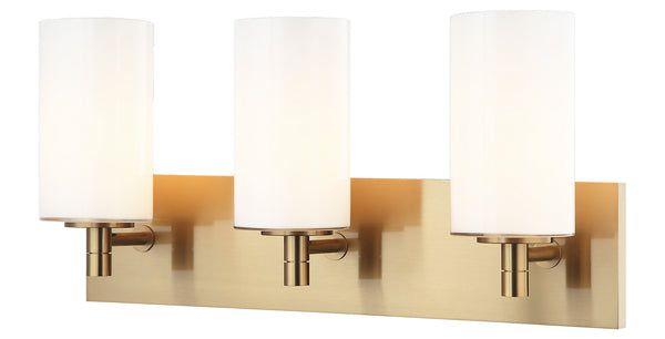Matteo Lighting - S04903AGOP - Wall Sconce - Candela - Aged Gold Brass from Lighting & Bulbs Unlimited in Charlotte, NC
