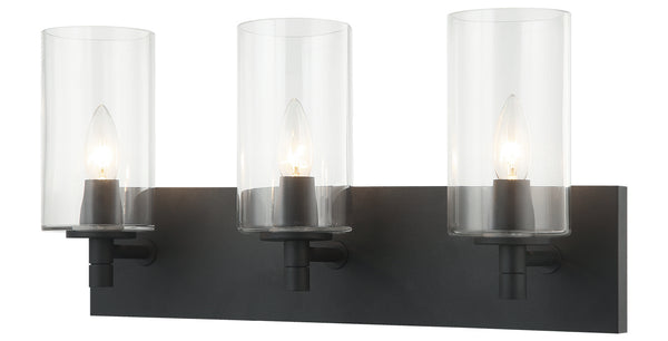 Matteo Lighting - S04903MBCL - Wall Sconce - Candela - Matte Black from Lighting & Bulbs Unlimited in Charlotte, NC