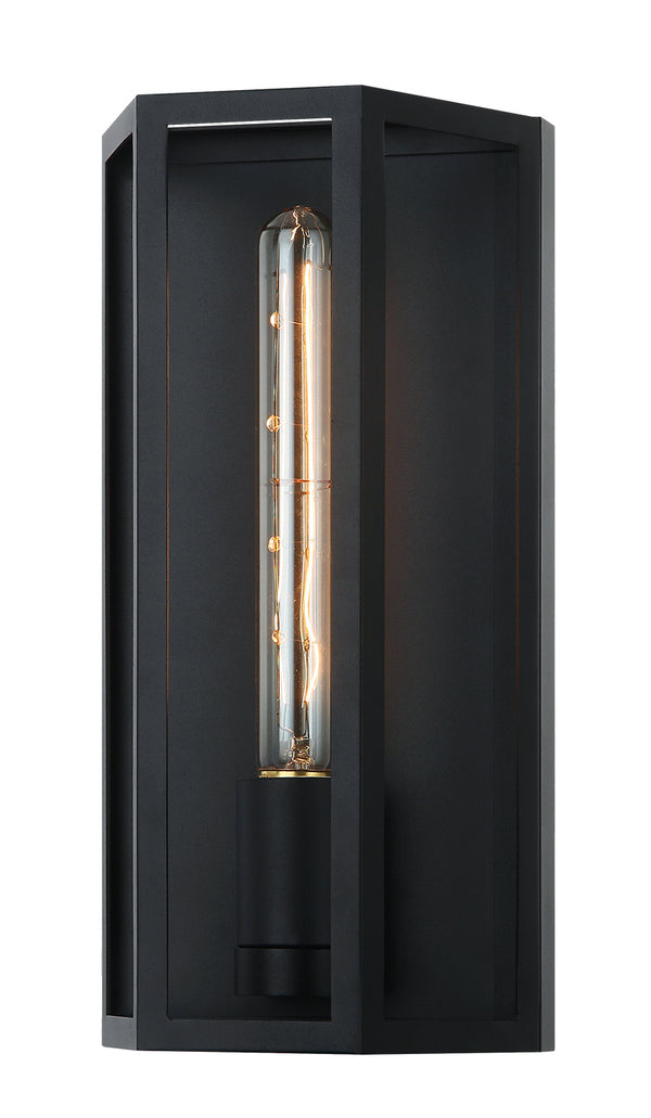Matteo Lighting - W64501MB - Wall Sconce - Creed - Matte Black from Lighting & Bulbs Unlimited in Charlotte, NC