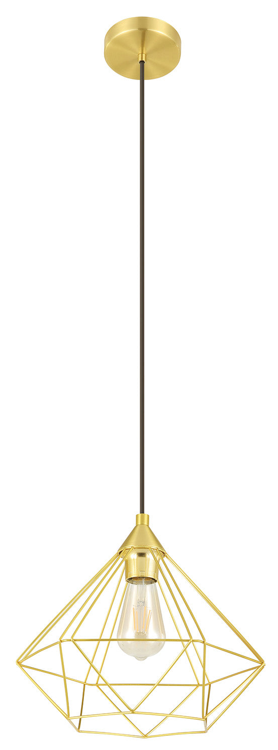 Eglo USA - 43679A - LED Pendant - Tarbes - Brushed Brass from Lighting & Bulbs Unlimited in Charlotte, NC