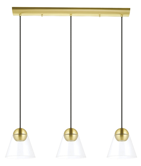 Eglo USA - 99629A - LED Pendant - Cerasella - Brushed Brass from Lighting & Bulbs Unlimited in Charlotte, NC